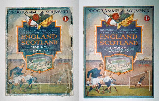 England Vs Scotland 1924